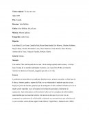 Título original: Te doy mis ojos