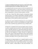 ¿Cuál es la estrategia del padre para el logro de su visión?