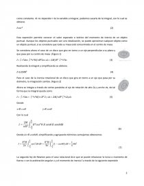 LABORATORÍO DEL CUERPO RIGIDO Y OSCILACIONES.. Página 2