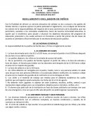 REGLAMENTO DEL JARDIN DE NIÑOS.