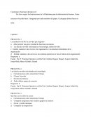 Por favor seguir las Instrucciones de la Plataforma para la elaboración del mismo. Como son pocos les pido hacer 5 preguntas por cada miembro del grupo. Cada grupo deberá hacer su tema.