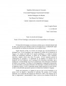 Cátedra: Adquisición y desarrollo del lenguaje..