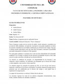 Realizar el siguiente ejercicio aplicando Scrum.