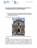 ANALISIS DE UN CONFLICTO URBANO RELACIONADO CON LA CONSERVACIÓN DE UN BIEN PATRIMONIAL