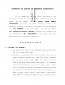 Contrato de Cesion de Derechos Posesiorios