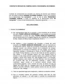 CONTRATO PRIVADO DE COMPRA-VENTA CON RESERVA DE DOMINIO.