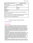 Diagnostico Organizacional y consultoría administrativa