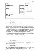 Actividad 9: Propongo - Proyecto socioeducativo - Evaluación de la intervención