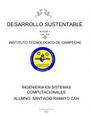 DESARROLLO SUSTENTABLE ¡ACTIVA LAS NEURONAS!