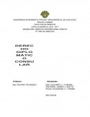 DERECHO INTERNACIONAL PÚBLICO. Derecho Diplomático: Concepto