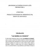 PRODUCTO INTEGRADOR DE APRENDIZAJE (PIA). ENSAYO DE UNA NOVELA.