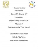 Organización y control social. “Represión”