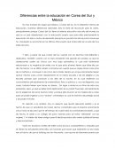 Diferencias entre la educación en Corea del Sur y México