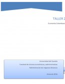 Economía colombiana ANALISIS