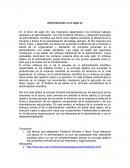 Administracion en el siglo xx