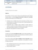 Actividades. Trabajo: El arte en los niños