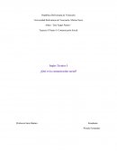 Ensayo ¿Qué es la comunicación social?