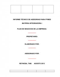 NOTA: TODO LO QUE ESTÁ EN LETRAS ROJAS SON SOLO EJEMPLOS E INSTRUCCIONES, FAVOR DE BORRARLOS AL COMPLETAR LA INFORMACIÓN. Página 1