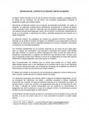 DEFINICIÓN DEL CONTRATO DE SEGURO CONTRA INCENDIOS