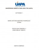 Psicologia general 1 tarea