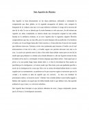 San Agustín de Hipona se basa directamente en las ideas platónicas, utilizando y retomando la comparación que hace platón