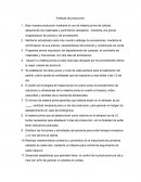 POLITICAS DE PRODUCCION.