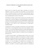 Reseña texto: Wittgenstein y la acción: posibles desarrollos de la práctica social política.