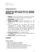 Trabajo Practico N° 2 INVESTIGACIÓN SOBRE LAS POLÍTICAS DE RECURSOS HUMANOS QUE SE UTILIZAN EN LAS EMPRESAS RECUPERADAS