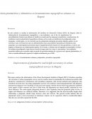 Mejora de la precisión planimétrica y altimétrica en levantamientos topográficos urbanos en Bogotá