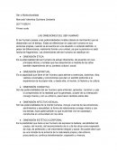 Ser y Multiculturalidad LAS DIMESIONES DEL SER HUMANO