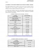 Acuerdos y convenios comerciales entre Colombia y Brasil