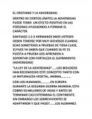 El cristiano y la adversidad