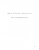 NATURALEZA DEL CONOCIMIENTO EN TECNOLOGÍA EDUCATIVA.