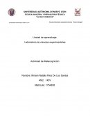 Unidad de aprendizaje: Laboratorio de ciencias experimentales
