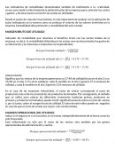 Gestión financiera MARGEN BRUTO (DE UTILIDAD)