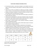PAUTAS PARA TRABAJAR CON NIÑOS ACTIVOS