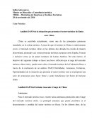 Caso Práctico Análisis DAFO de la situación que presenta el sector turístico de Rusia ante China