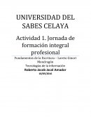 Jornada de formación integral profesional.