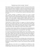 Tratamiento que recibe el concepto “memoria”