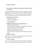 Naturaleza de una empresa.