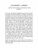 ¿Te rindes?, ¡¡Jamás!!