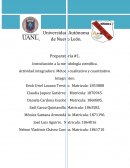 Preparatoria #1. Introducción a la metodología científica. Actividad integradora: Método cualitativo y cuantitativo