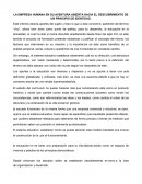 LA EMPRESA HUMANA EN SU AVENTURA ABIERTA HACIA EL DESCUBRIMIENTO DE UN PRINCIPIO DE IDENTIDAD..