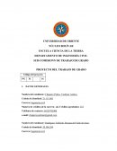 DIAGNOSTICO DEL FLUJO VEHICULAR EN LA INTERSECCIÓN DE LA AVENIDA ROTARIA Y LA CARRERA CUATRO DE LA URBANIZACIÓN VISTA HERMOSA, CIUDAD BOLÍVAR, ESTADO BOLÍVAR.