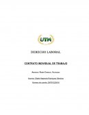 DERECHO LABORAL CONTRATO INDIVIDUAL DE TRABAJO.