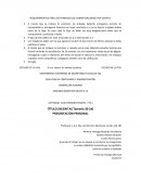 REQUERIMIENTOS PARA LOS TRABAJOS QUE DEBAN REALIZARSE POR ESCRITO.