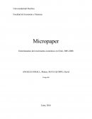 Determinantes del crecimiento económico en Chile, 2003-2008