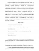 Nombramiento de socios para vacantes en el consejo directivo