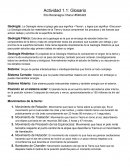 Glosario de Geologia.