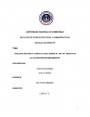 Analisis historico juridico legal sobre el art. 93: Objeto de la accion por incumplimiento